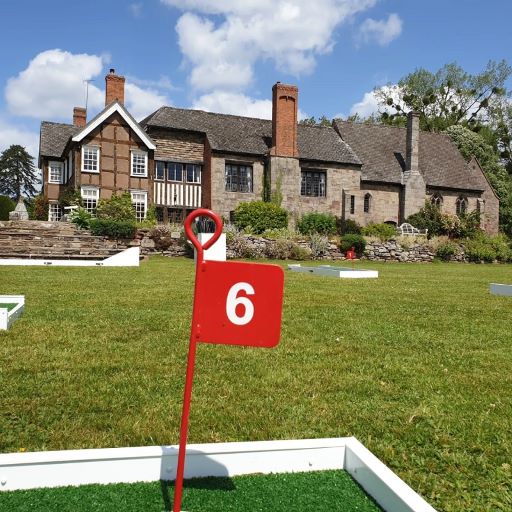 Brinsop Court wedding venue with crazy golf hire