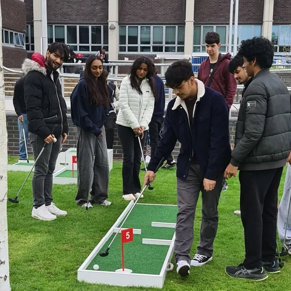 Mini Golf Hire Brunel University of London